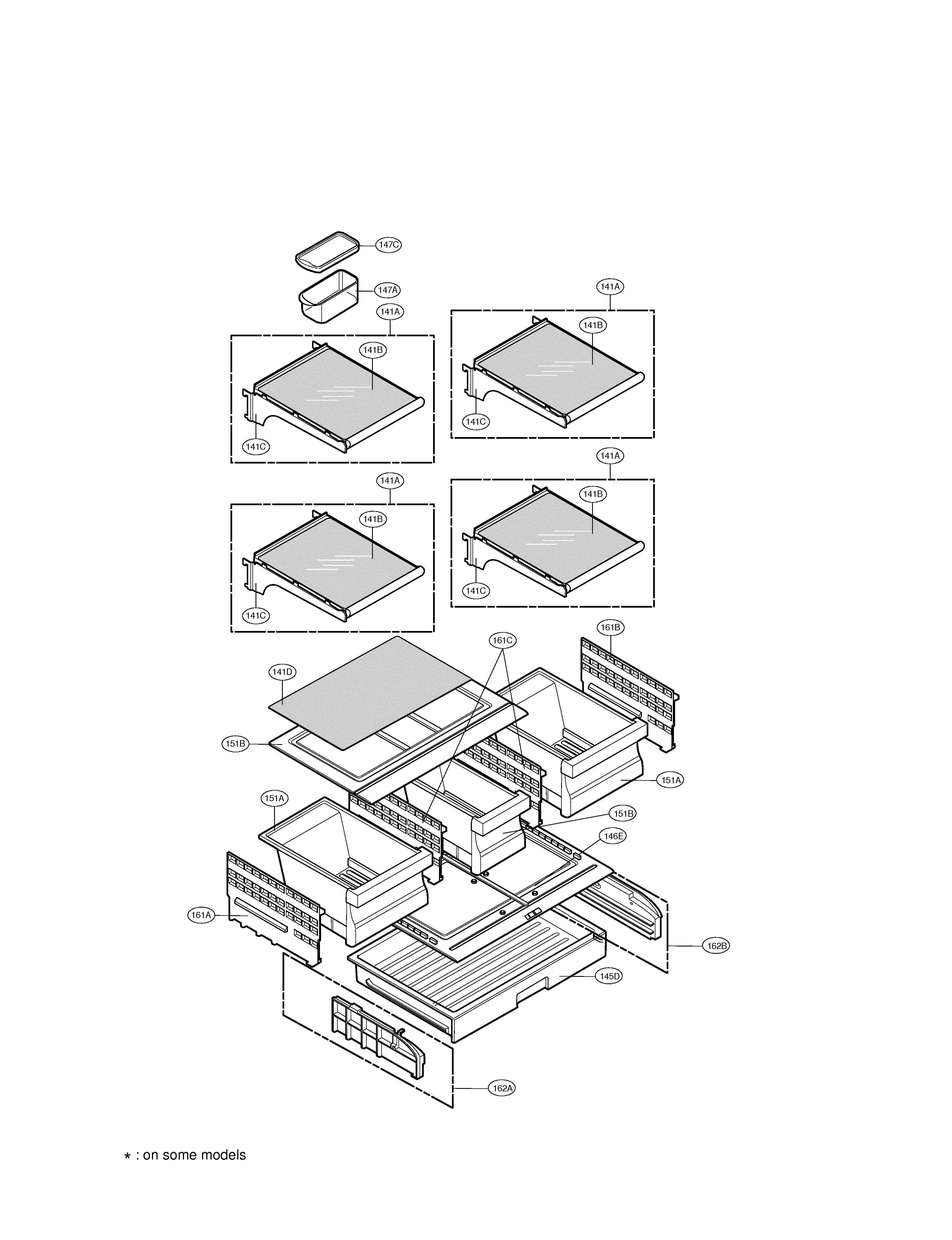 Refrigerator parts