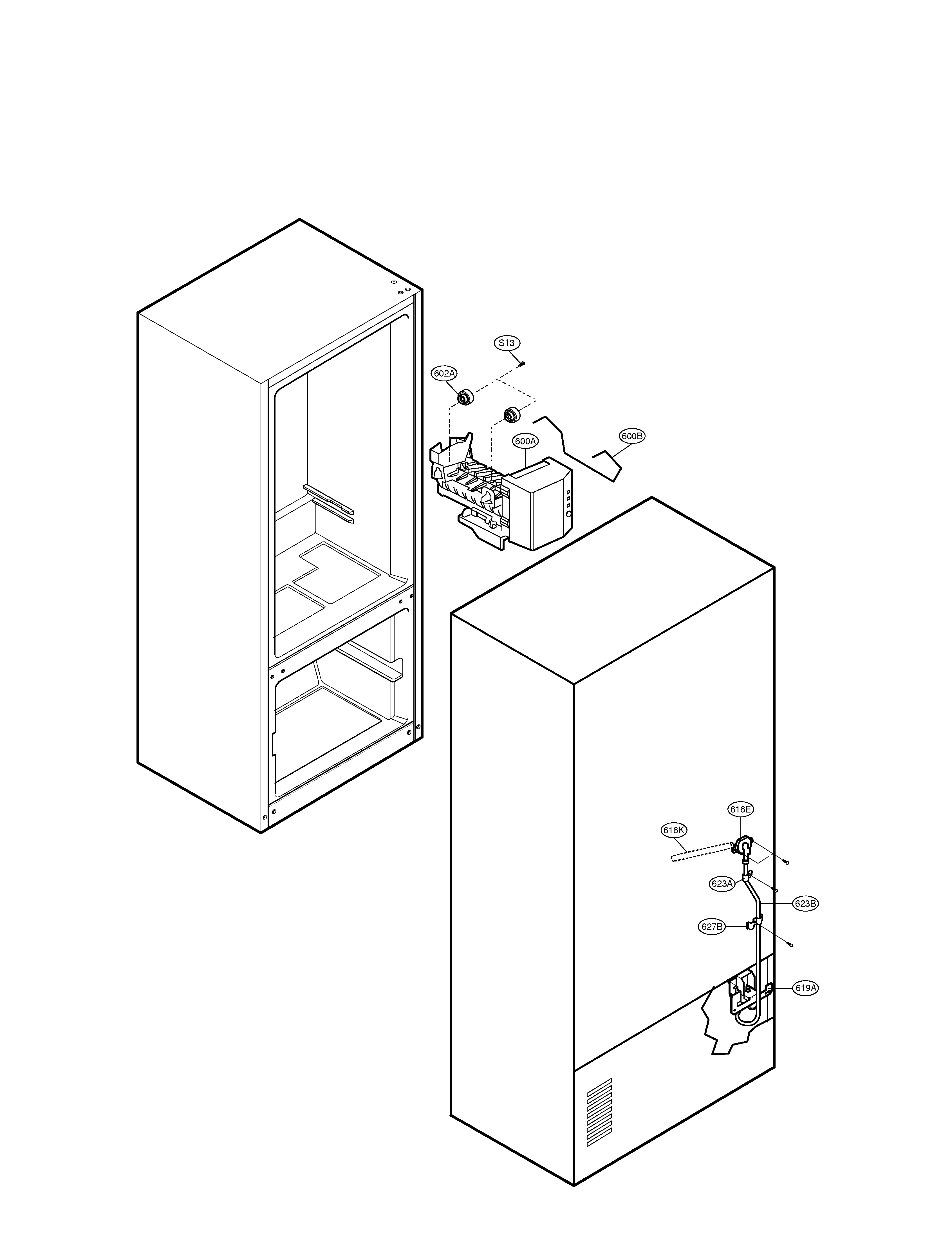 Water & ice maker