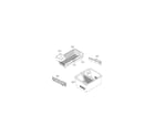 LG LFX23961ST/00 freezer parts diagram