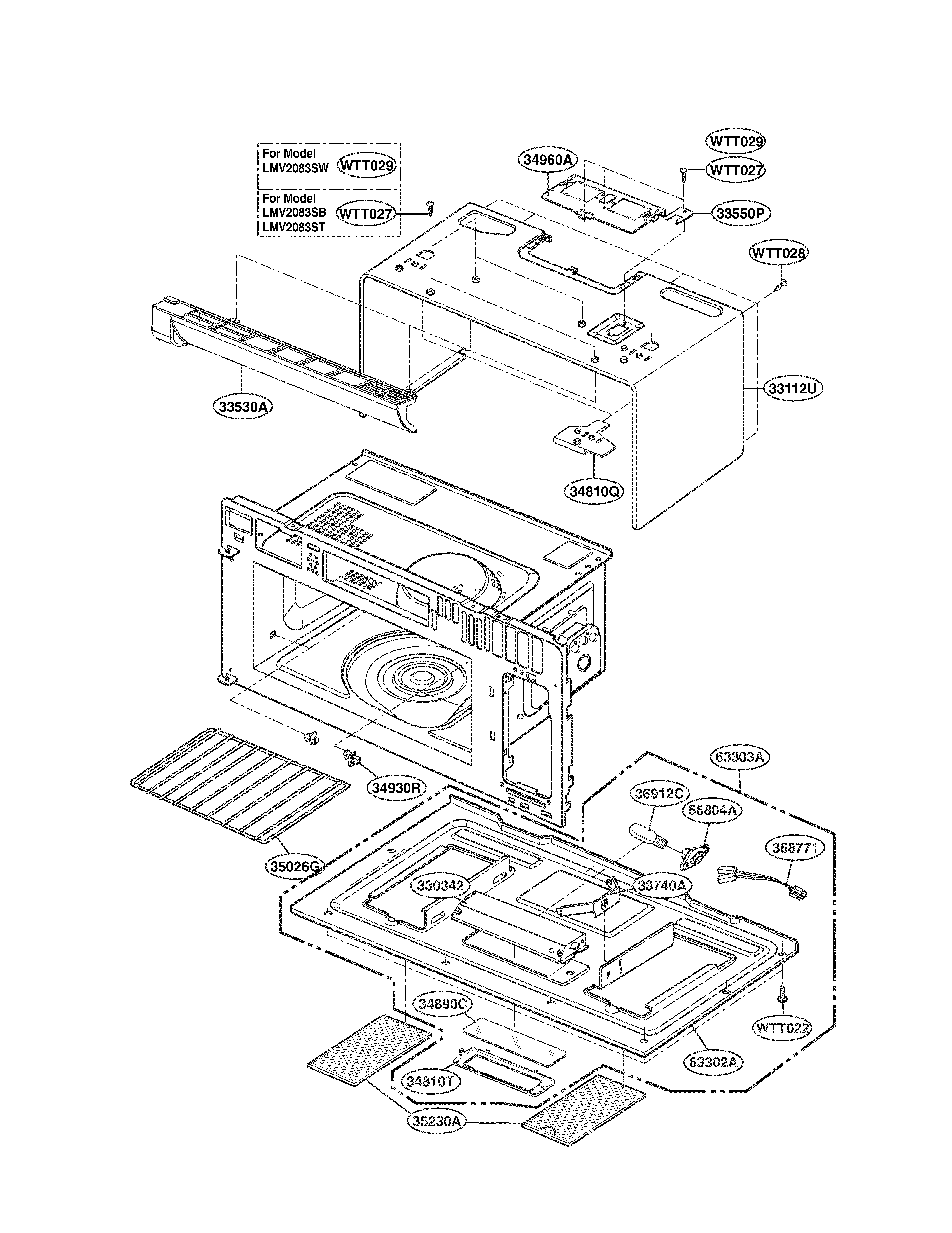 Oven cavity