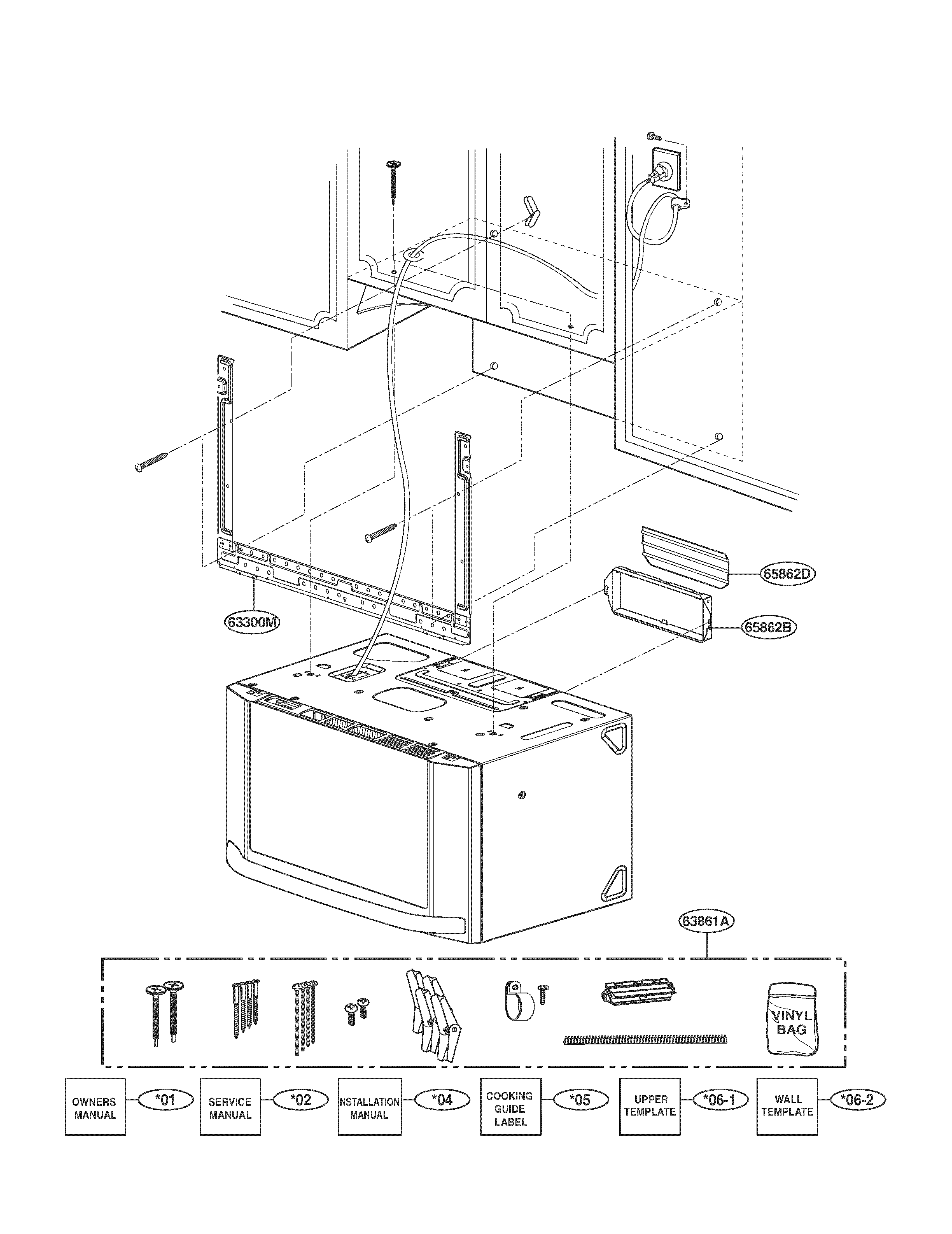 Installation parts