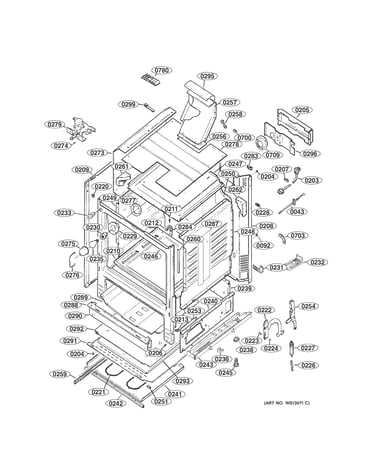 Oven cavity