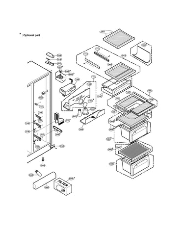 Refrigerator compartment