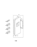Freezer door figure 1