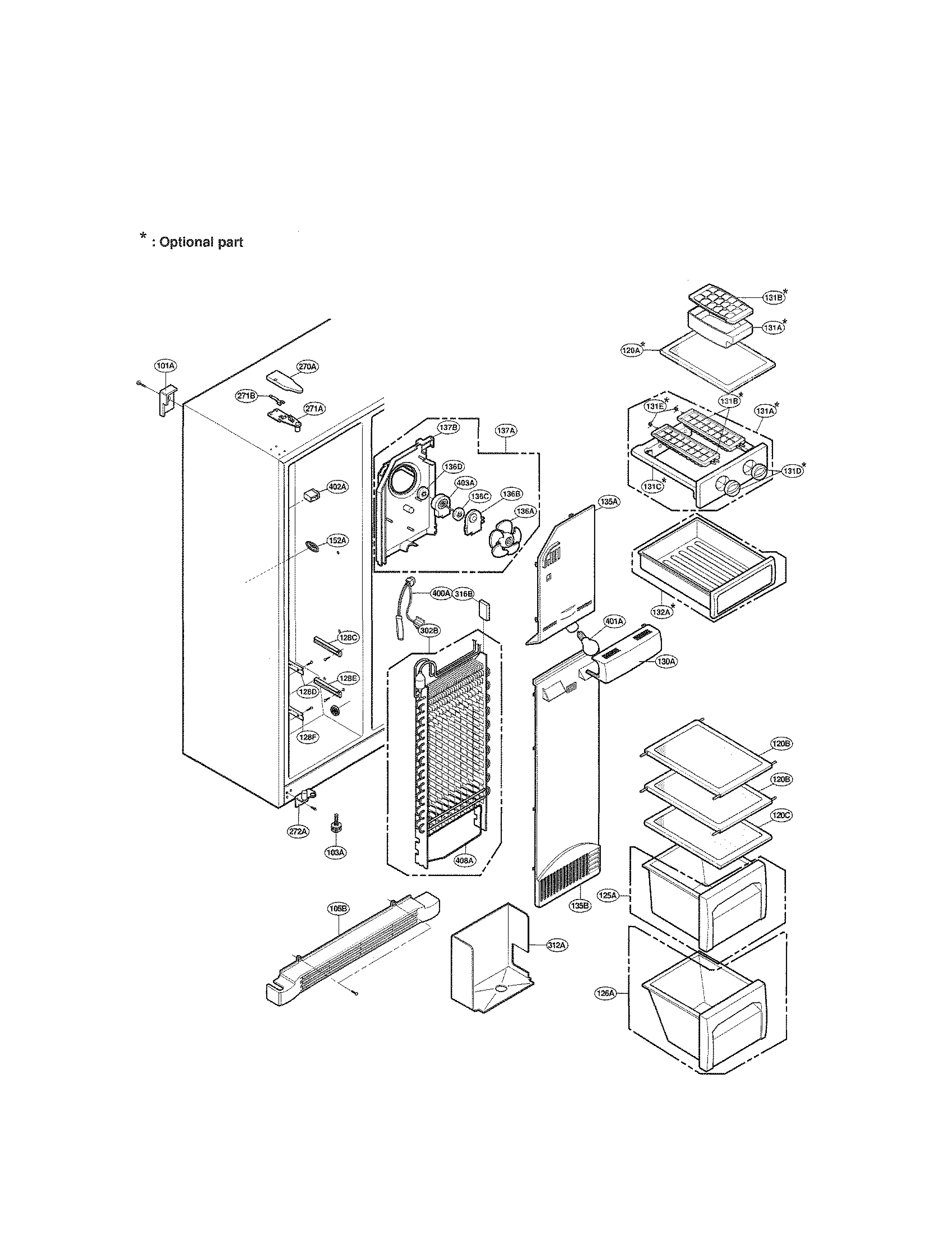 Freezer compartment