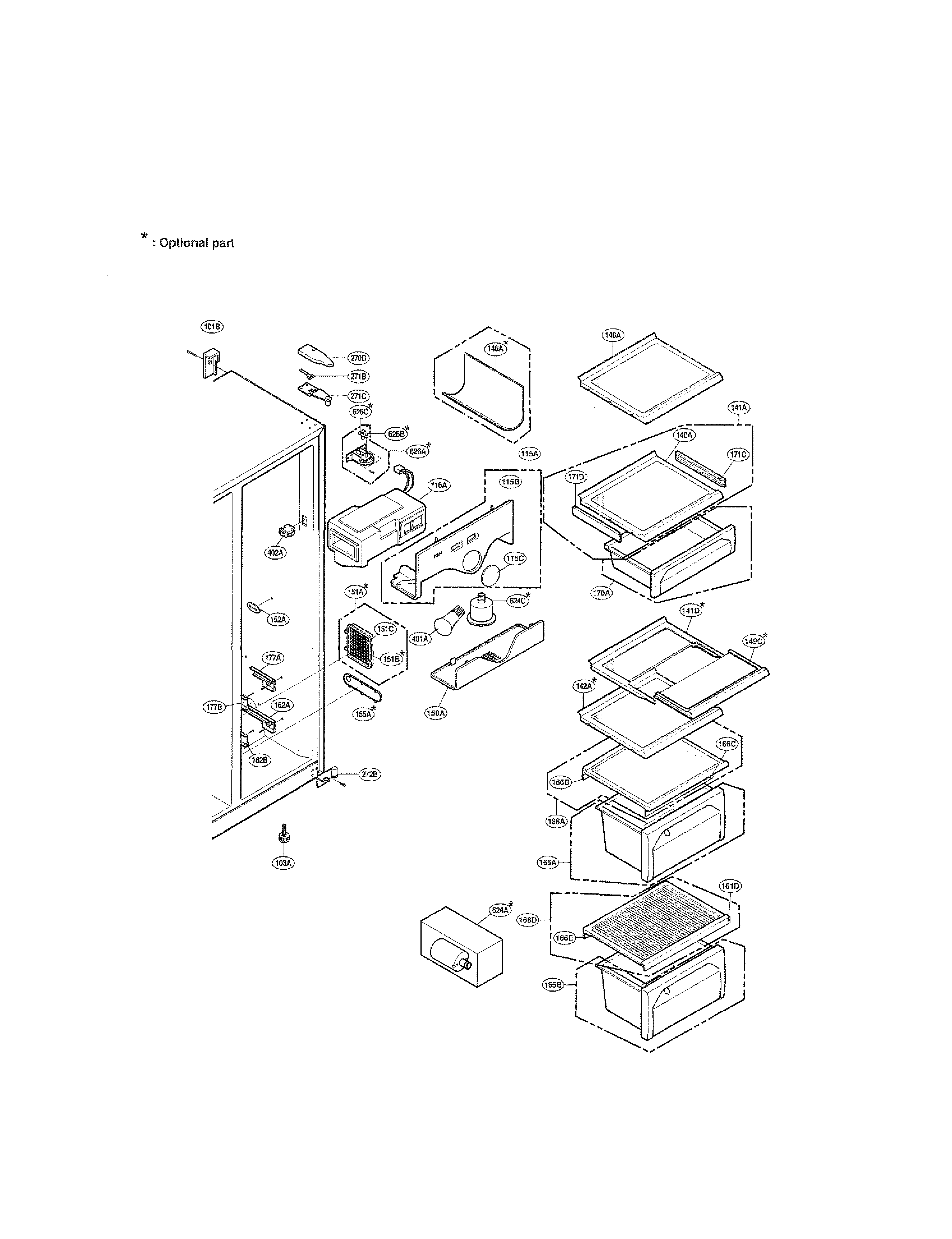 Refrigerator compartment