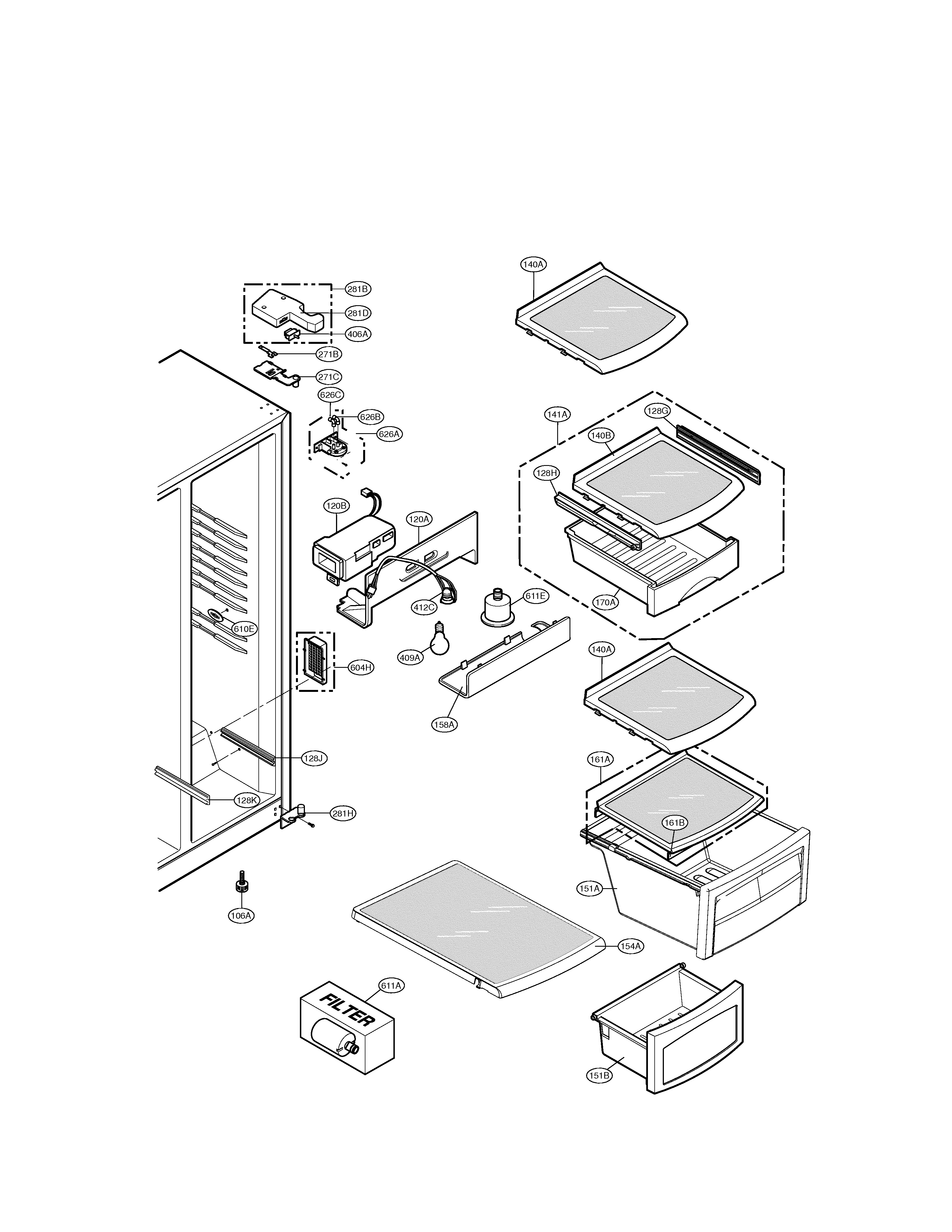 Refrigerator compartment