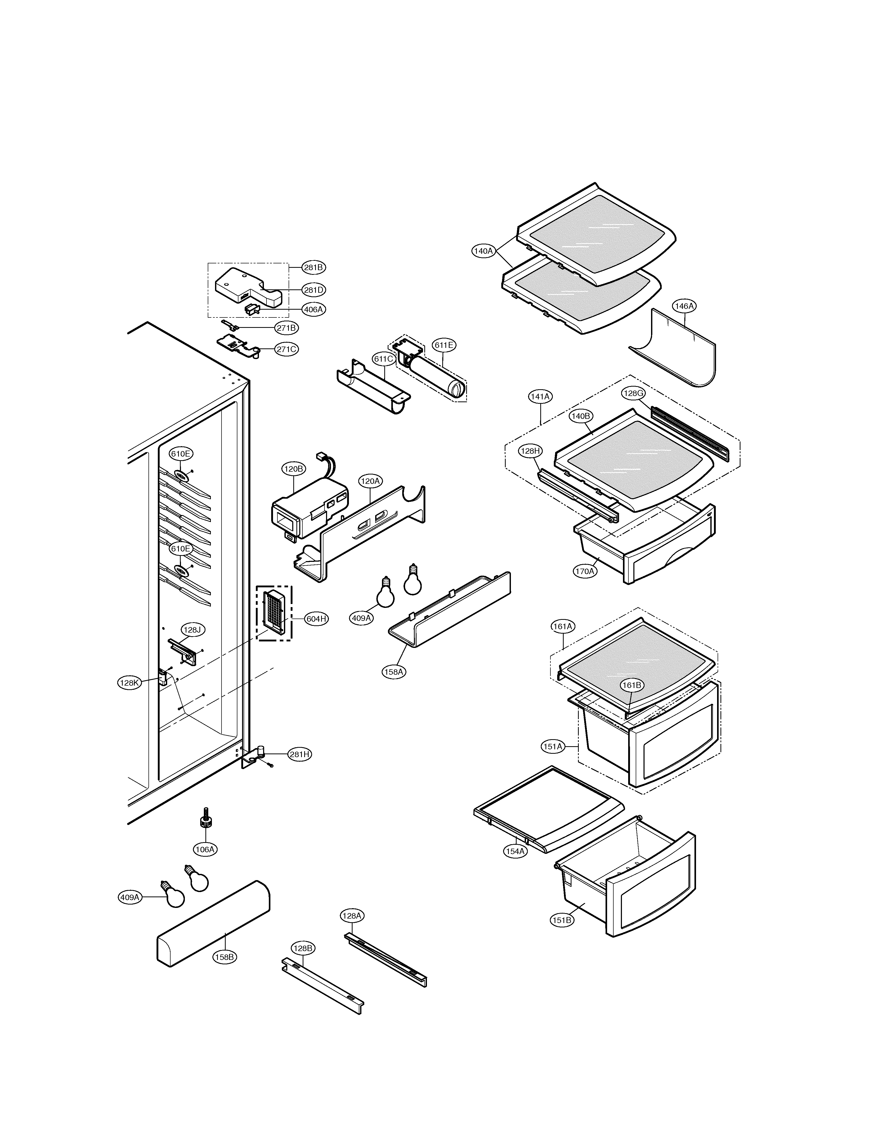 Refrigerator compartment
