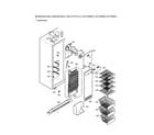 LG LSC27950SB freezer compartment diagram