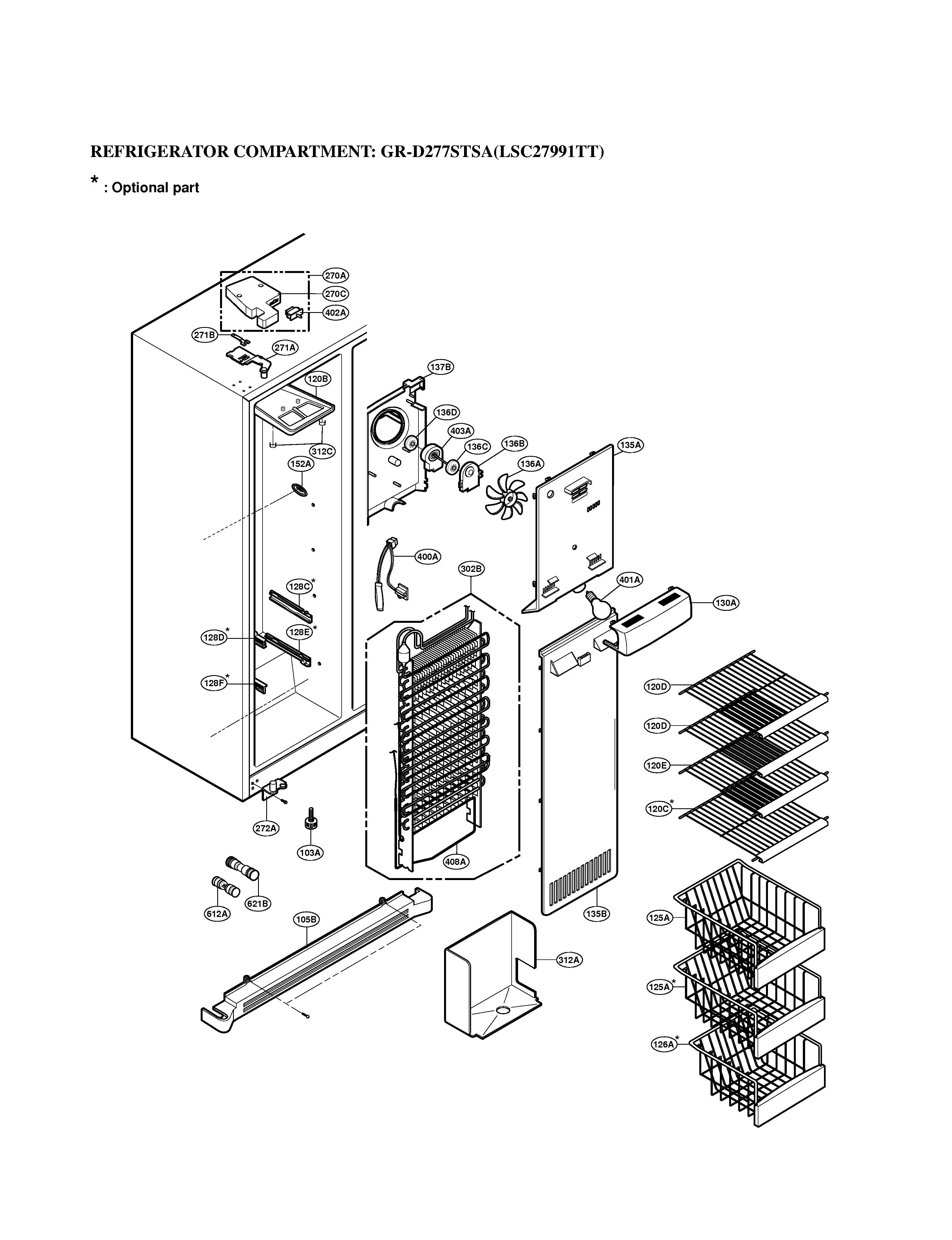 Freezer compartment