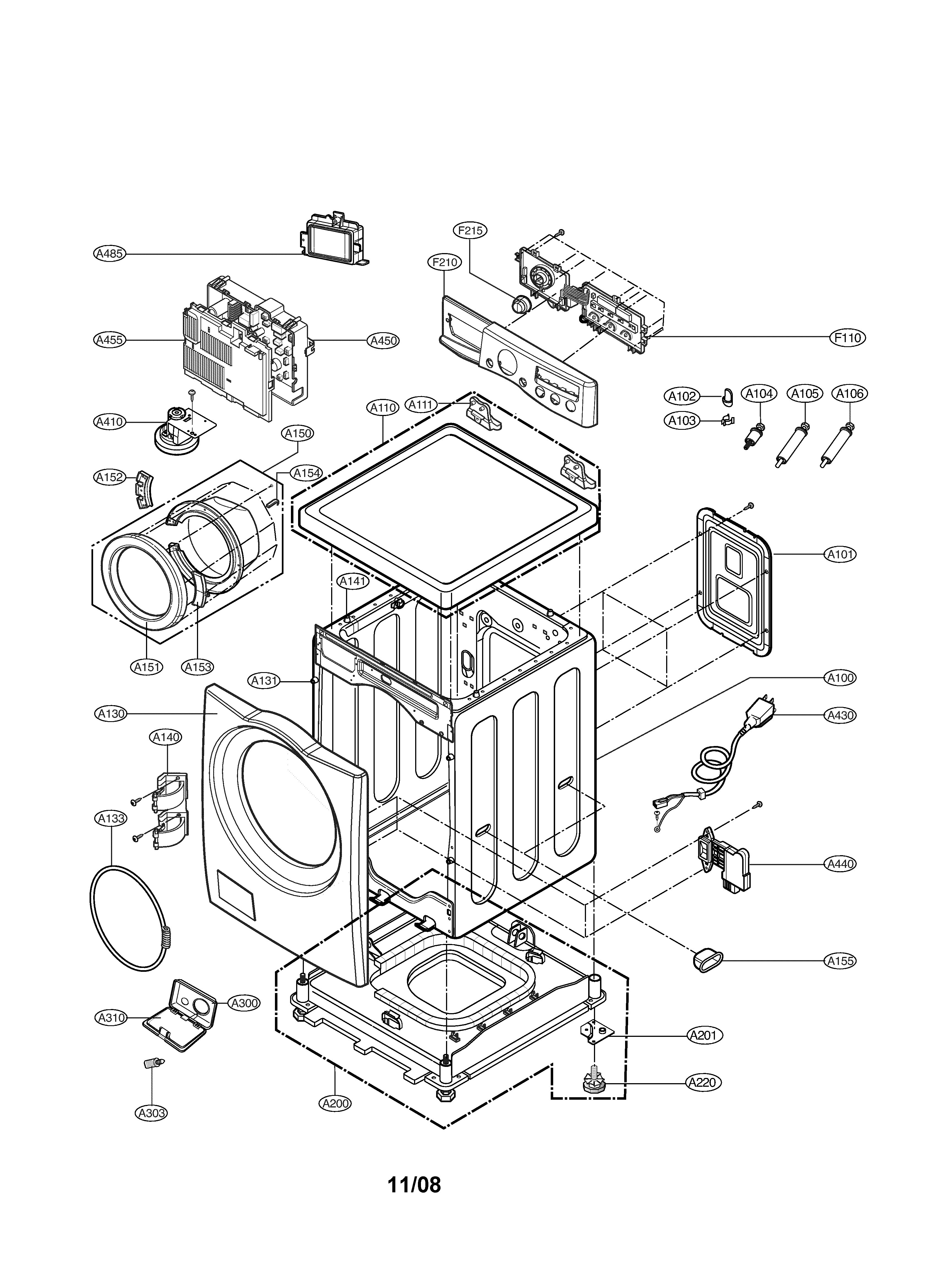 Cabinet / control panel