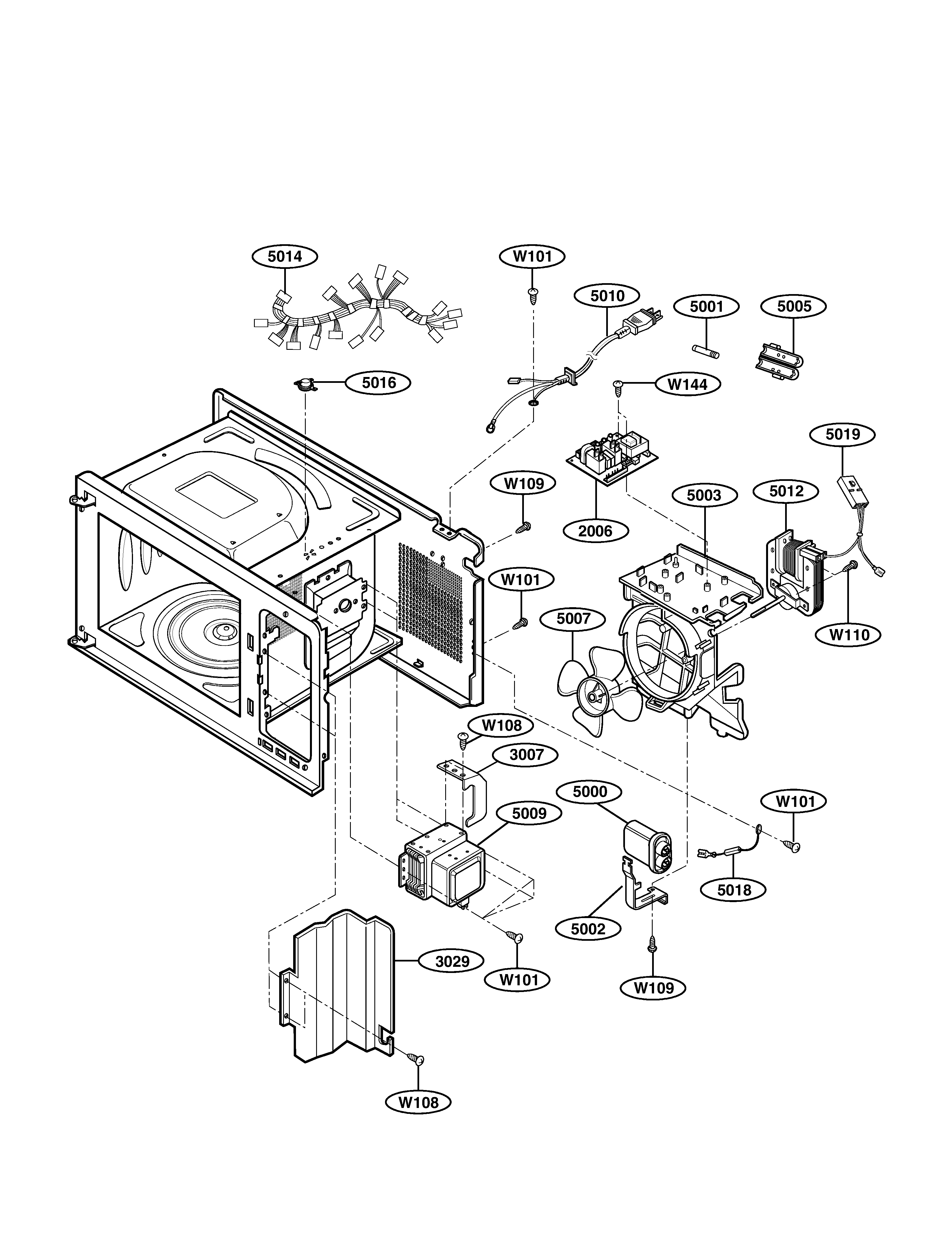 Oven interior