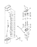 Motor and ice container parts