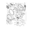 Kenmore Elite 11077032601 bulkhead parts diagram