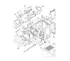 Kenmore Elite 11078097701 cabinet parts diagram