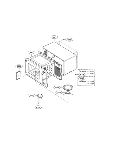 Oven cavity