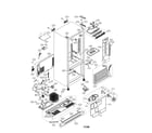 Kenmore 79575083402 case parts diagram