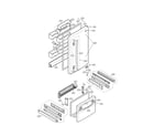 Kenmore 79575083402 doors diagram