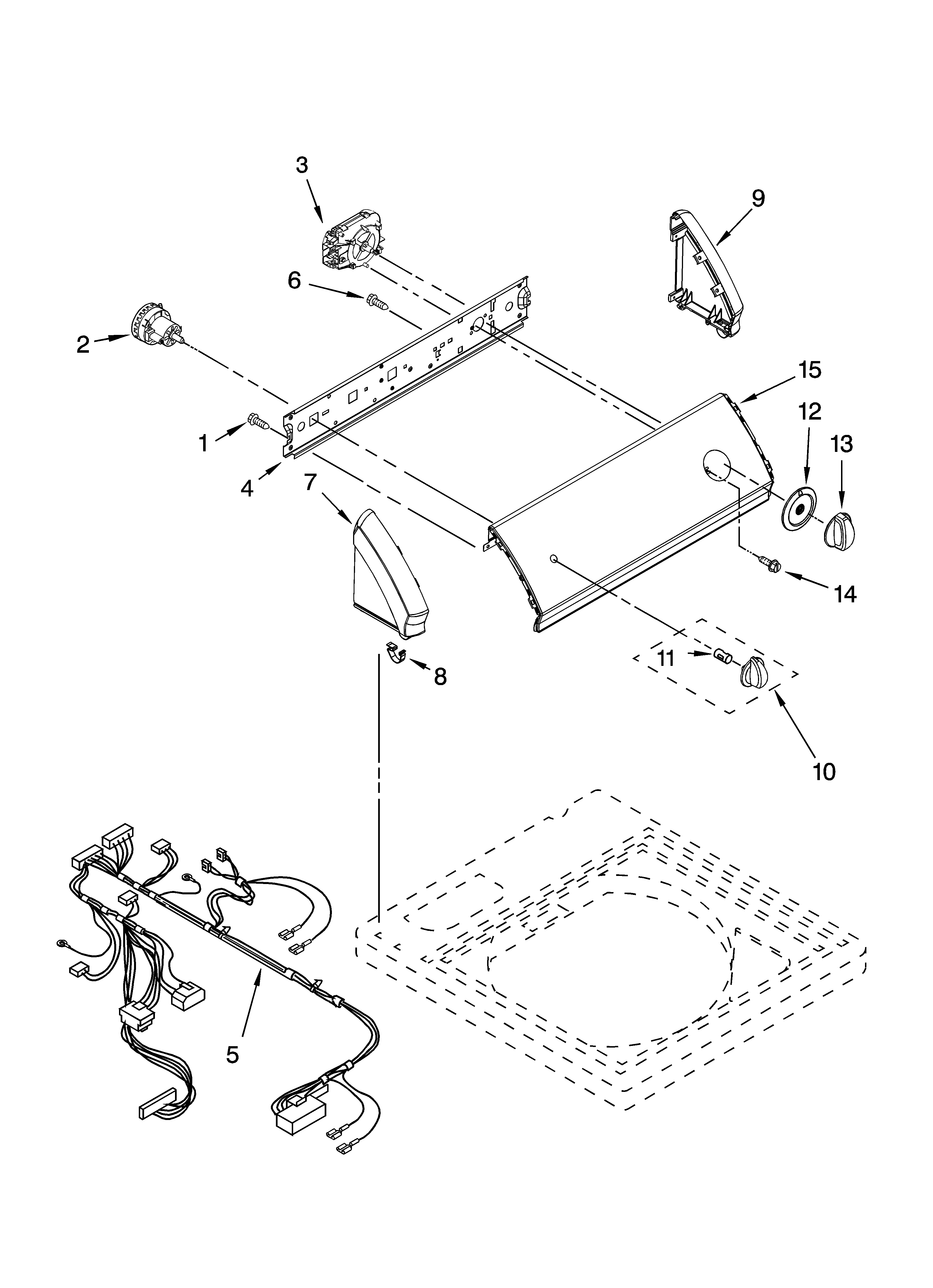 Control panel parts