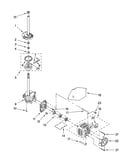 Brake, clutch, gearcase, motor and pump parts