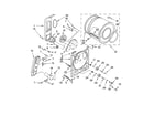 Kenmore 11079422801 bulkhead parts, optional parts (not included) diagram
