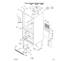 Kenmore 59675232403 cabinet parts diagram