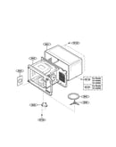 Oven cavity parts
