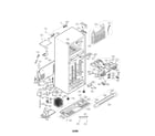 Kenmore 79573252301 case parts diagram