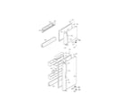 Kenmore 79573252301 door parts diagram