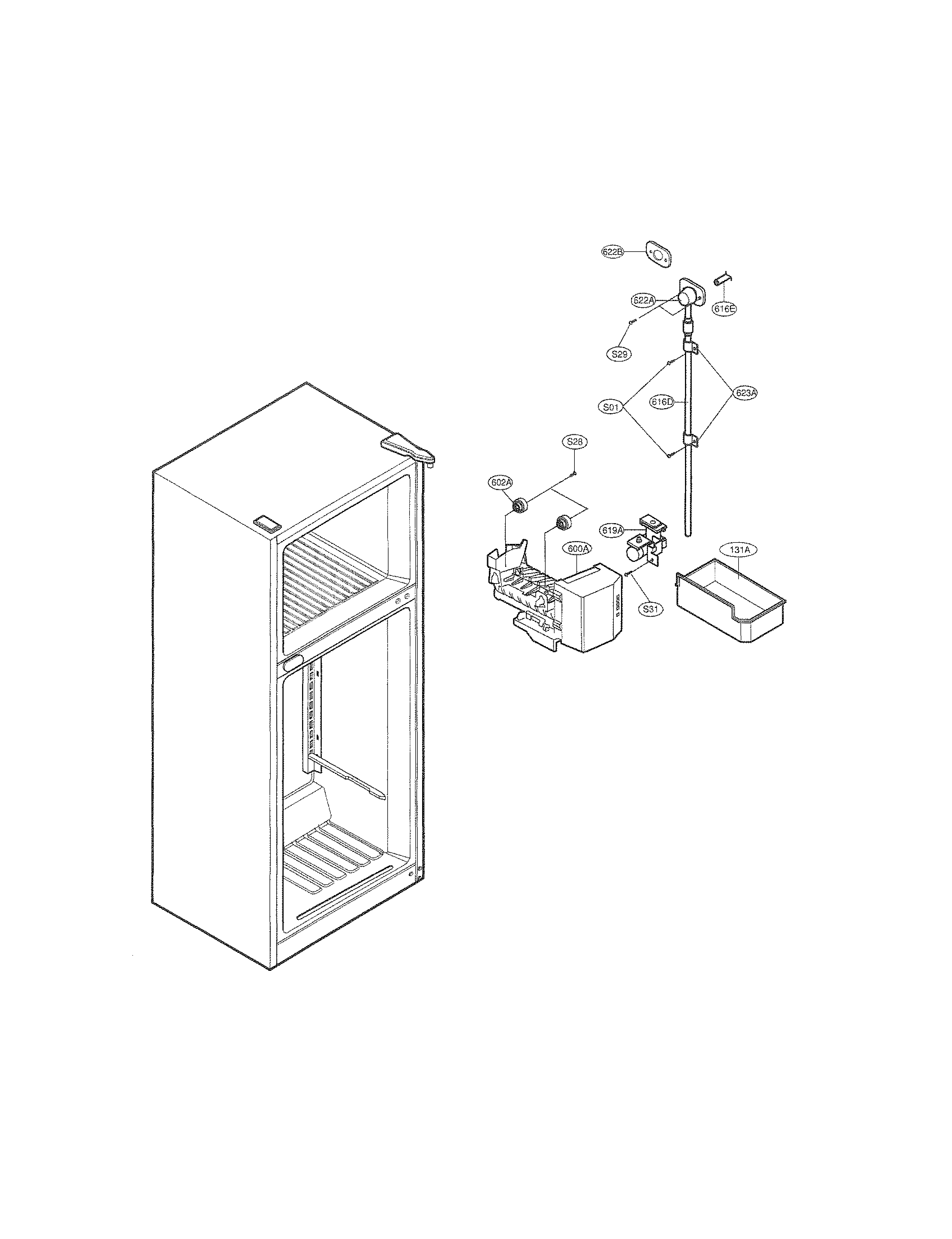 ICE MAKER PARTS