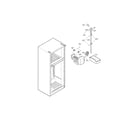 Kenmore 79573252301 ice maker parts diagram