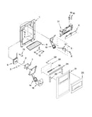 Dispenser front parts