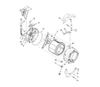 Kenmore 11047511702 tub and basket parts, optional parts (not included) diagram