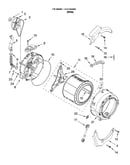 Tub and basket parts, optional parts (not included)