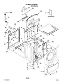 Top and cabinet parts