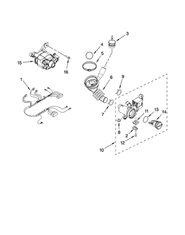 Pump and motor parts