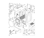 Kenmore Elite 11087751800 cabinet parts diagram