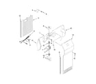 Kenmore 10641269801 air flow parts diagram