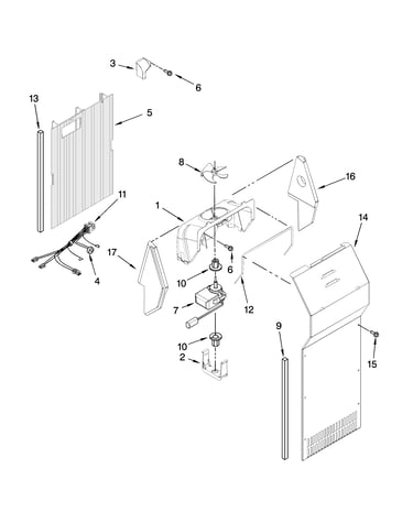 Air flow parts