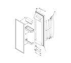 Kenmore 10641264801 refrigerator door parts diagram