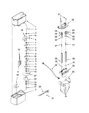 Motor and ice container parts