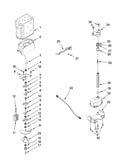 Motor and ice container parts