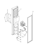 Freezer door parts