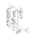 Kenmore Elite 10657869801 refrigerator liner parts diagram