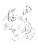 Dispenser front parts