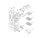 Kenmore 10658904802 freezer liner parts diagram