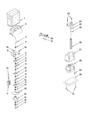 Motor and ice container parts
