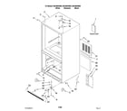 Kenmore 59668943800 cabinet parts diagram