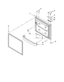 Freezer door parts