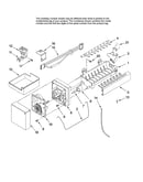 Icemaker parts, optional parts (not included)